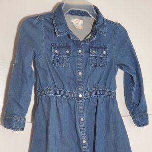 Joe Fresh Denim Dress 3T